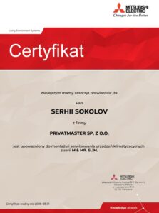 Certyfikat-MitsubishiEl-M-MrSlim-Privatmaster 2026