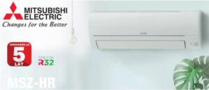 Klimatyzatory Mitsubishi Electric, seria HR