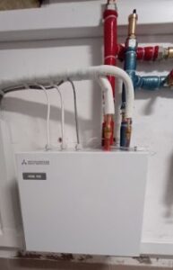 Pompa ciepla 10 kW - Mitsubishi Heavy Industrial - wymiennik 